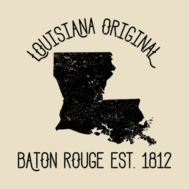 Louisiana Original Baton Rouge Est.1812 by Perpetual Brunch