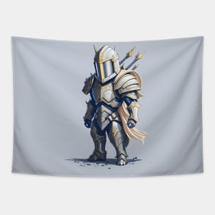 Medieval Light Knight Tapestry