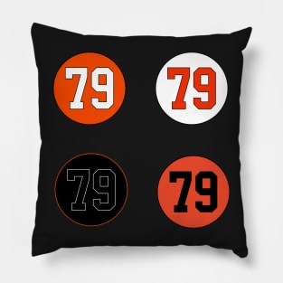 carter hart - NHL sticker sheet Pillow