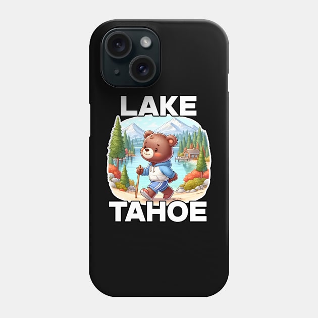 Lake Tahoe Nevada Outdoors Hiking Phone Case by Teddy Club