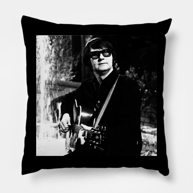 Roy Orbison // Vintage Style Design Pillow by Indanafebry