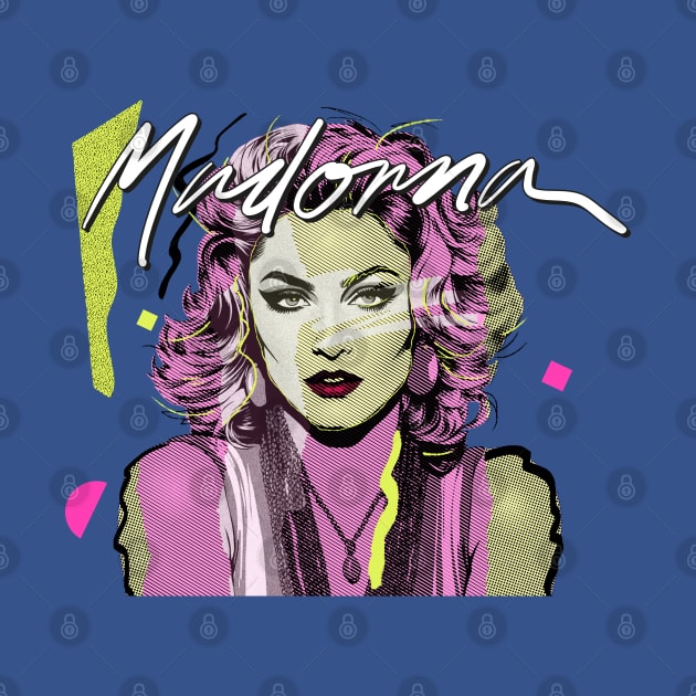 MADONNA 80S RETRO STYLE COMIC by DISCO DISCO MX