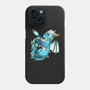 GemBabs: The Chronicler (Blue) Phone Case