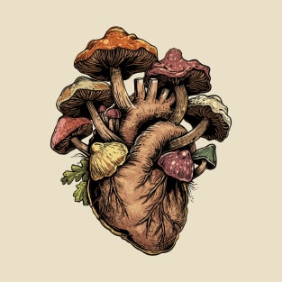 Mushroom Heart T-Shirt