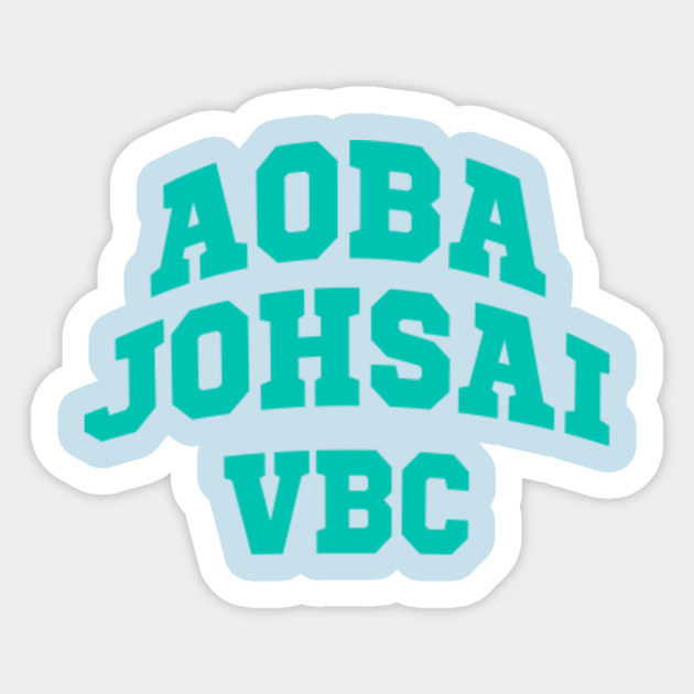 Haikyuu Aoba Johsai Uniform Haikyuu Sticker Teepublic Shop haikyuu stickers created by independent artists from around the globe. haikyuu aoba johsai uniform