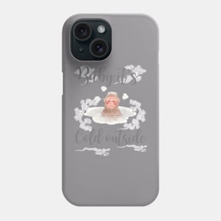 Japanese snow monkey Phone Case