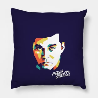 Tribute Ray Liotta on wpap style #2 Pillow