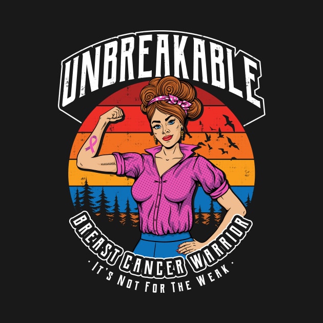 Unbreakable Breast Cancer Warrior by yaros