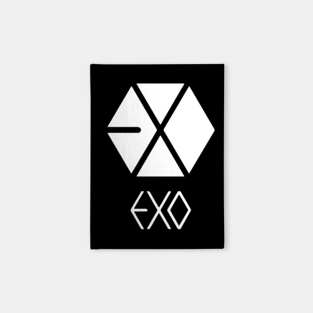 exo logo exo logo notebook teepublic