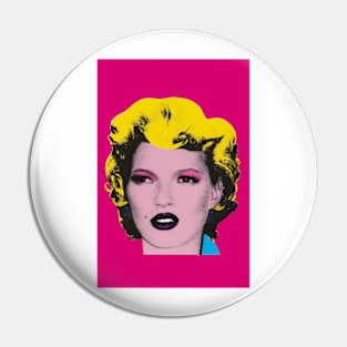 Banksy Moss Art Pin