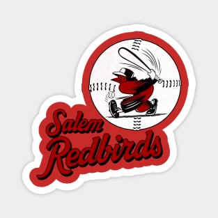 Defunct Salem Redbirds Baseball 1980 Magnet