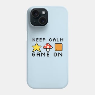 KEEP CALM GAME ON Phone Case