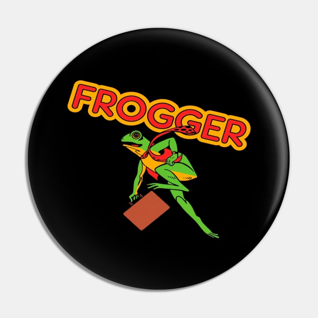 Mod.4 Arcade Frogger Video Game Pin by parashop