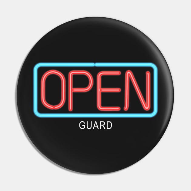 Open Guard Pin by GuardUp