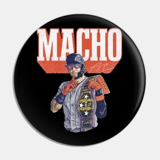 Javier Baez Detroit Macho Pin