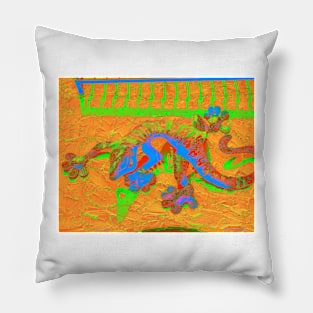 Calico Lizard Pillow