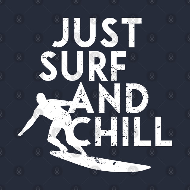 Just surf and chill by TheBlackCatprints