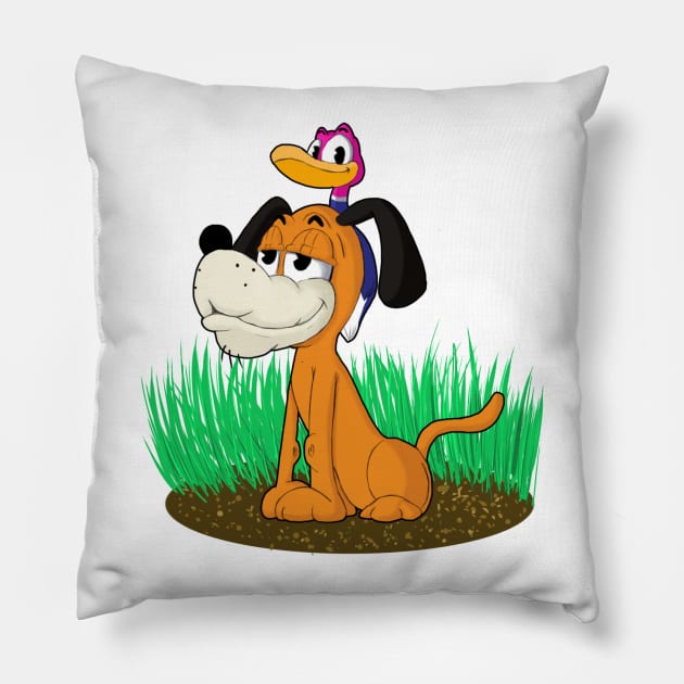 Duck Hunt Retro Duo Pillow by Kanetho_plz