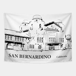 San Bernardino - California Tapestry