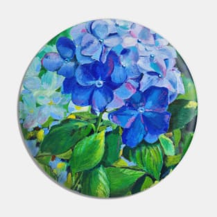 Sprig of hydrangea Pin