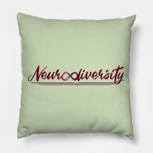 Neurodiversity (front and back design) Pillow