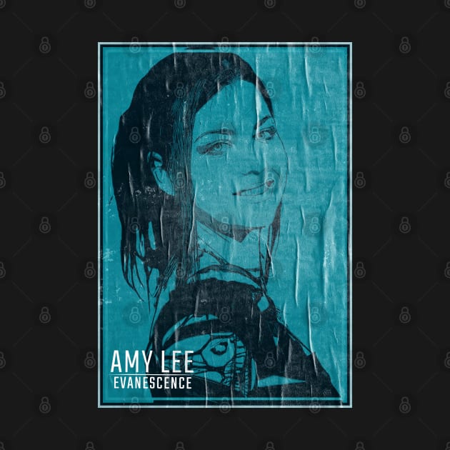 Amy Lee Evanescene /// Vintage Faded Style Fan Art by Nandin Putri