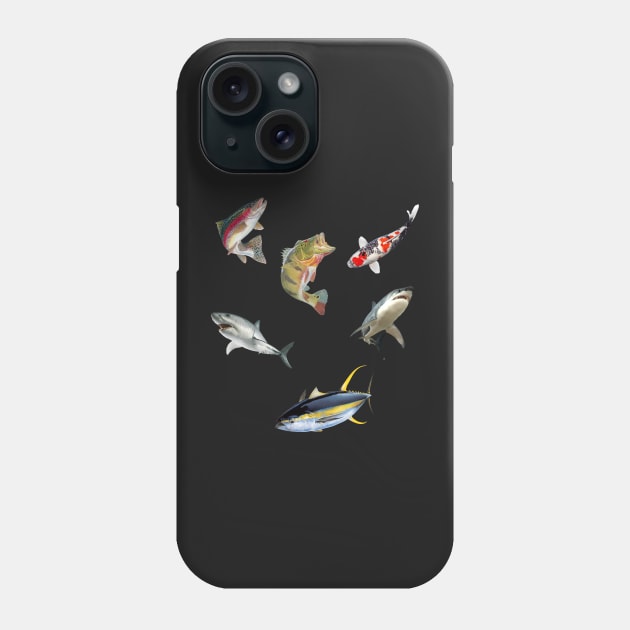 Fly Fishing Legend Phone Case by Prossori