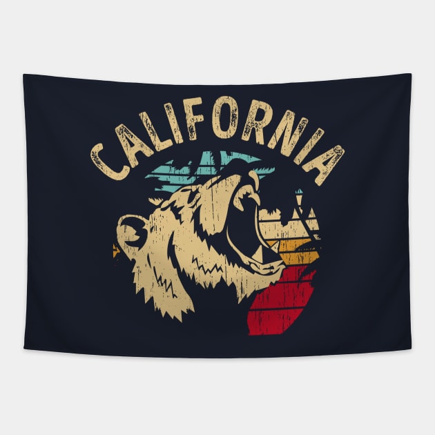 California Bear Tapestry by kani