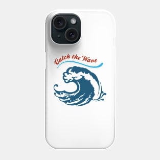 Catch the Wave emblem Phone Case