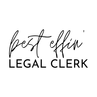 Legal Clerk Gift Idea For Him Or Her, Thank You Present T-Shirt