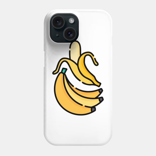 Banana Fruit Harvest Field Product Vintage Since Phone Case by Flowering Away