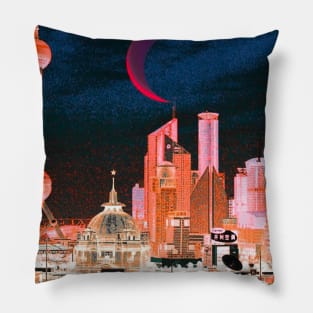 Midnight Star City Pillow