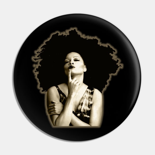 90s Diana Ross Pin by HDNRT