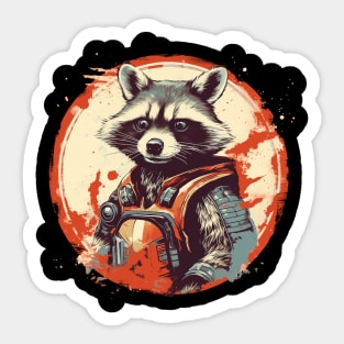 Bebé Rocket Raccoon cuteAF | Pegatina