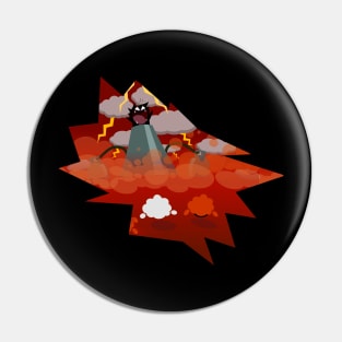 Destroy the World Pin