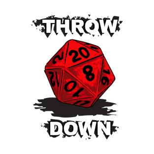 d20 Throw Down T-Shirt