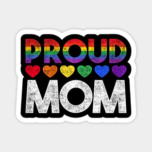 Proud Mom LGBT Magnet