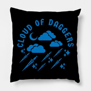 Cloud of dagger Pillow