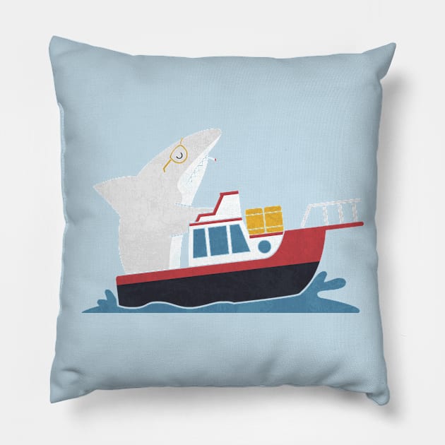 Another Boat Pillow by HandsOffMyDinosaur