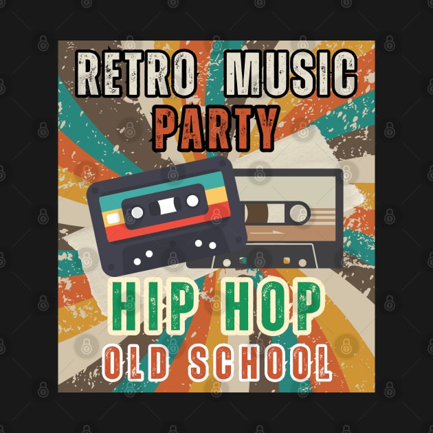 Retro music hip hop by Umairah92