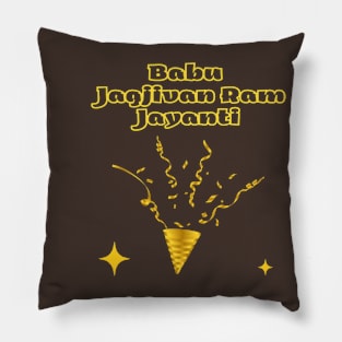 Indian Festivals - Babu Jagjivan Ram Jayanti Pillow