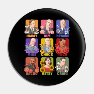 Better Call Saul Stars Pin