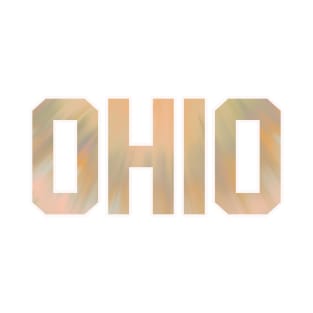 Ohio. Pastel Tie Dye T-Shirt