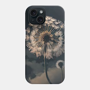 Rendered Dandelion Flower Phone Case