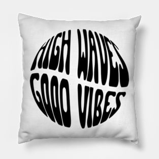 High waves littering Pillow