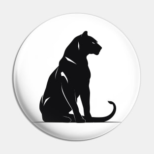 panther head t-shird design Pin