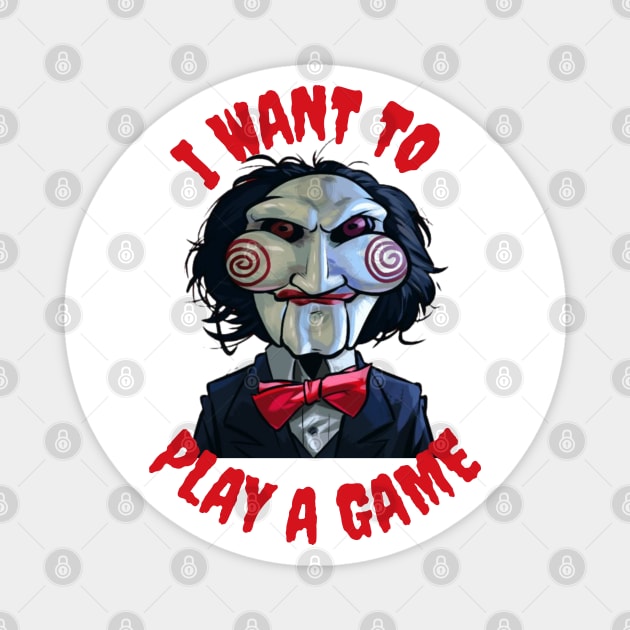 Saw - I want to play a game - Desenho de mel_o_retorno - Gartic