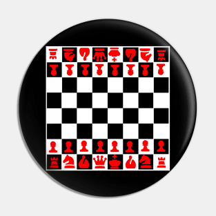 Chess board art Pin