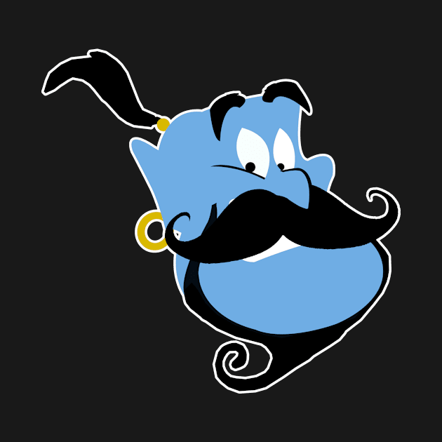 Genie with Mustache by LuisP96