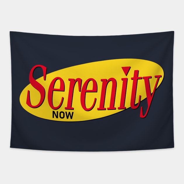 Serenity Now! Tapestry by 3Zetas Digital Creations